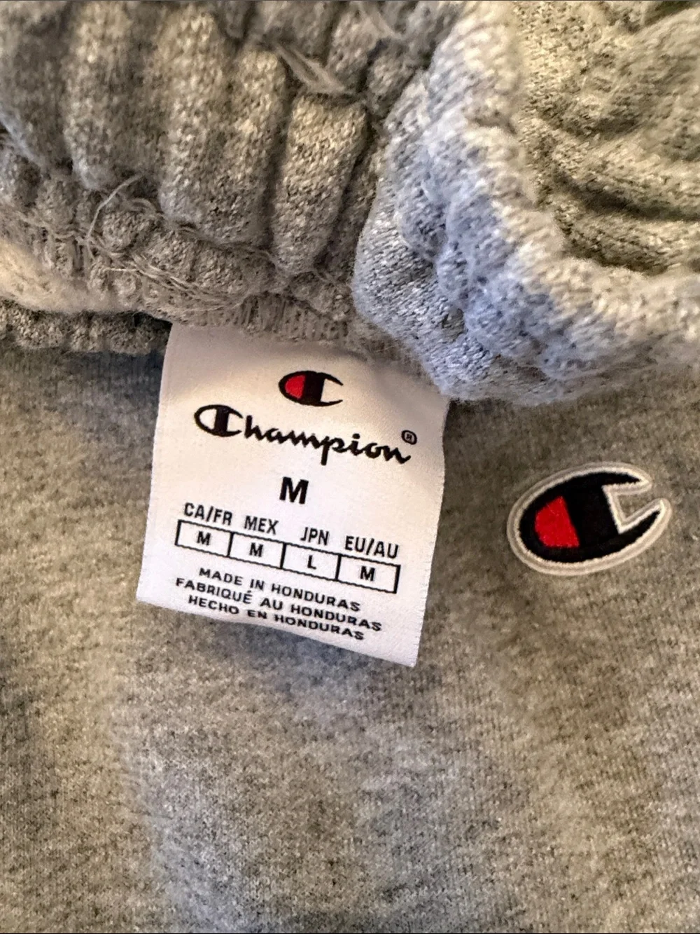 Champion Grey Athletic Sweatpants